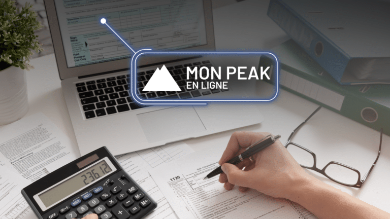 Feuillets fiscaux Mon PEAK en Ligne